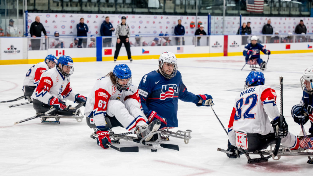 Český paralympijský výbor Češi na úvod Para Hockey Cup 2023 nestačili