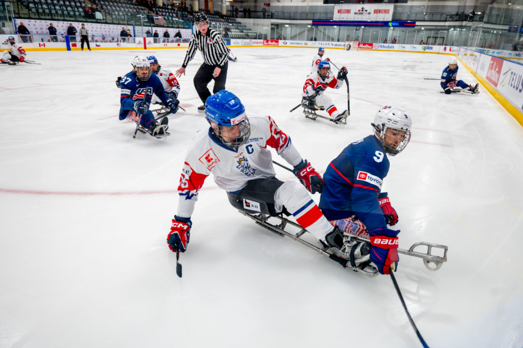 Český paralympijský výbor Češi na úvod Para Hockey Cup 2023 nestačili